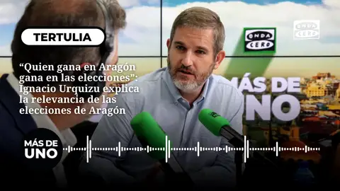 "Quien gana en Aragón gana en las elecciones": Ignacio Urquizu explica la relevancia de las elecciones de Aragón "Quien gana en Aragón gana en las elecciones": Ignacio Urquizu explica la relevancia de las elecciones de Aragón
