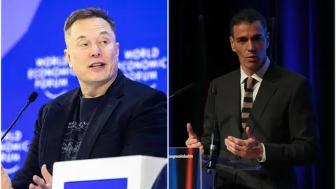 Elon Musk y Pedro Sánchez Elon Musk y Pedro Sánchez