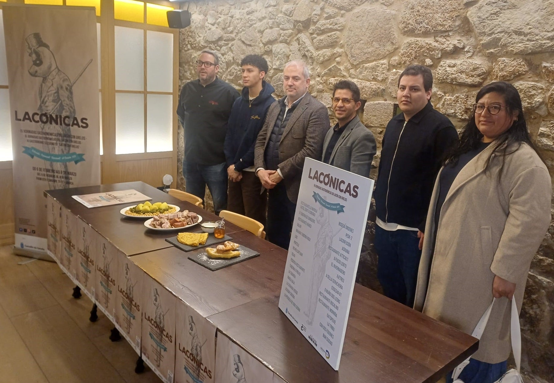 Comienzan las Lacónicas 2026 con la participación de 33 establecimientos hosteleros coruñeses Comienzan las Lacónicas 2026 con la participación de 33 establecimientos hosteleros coruñeses