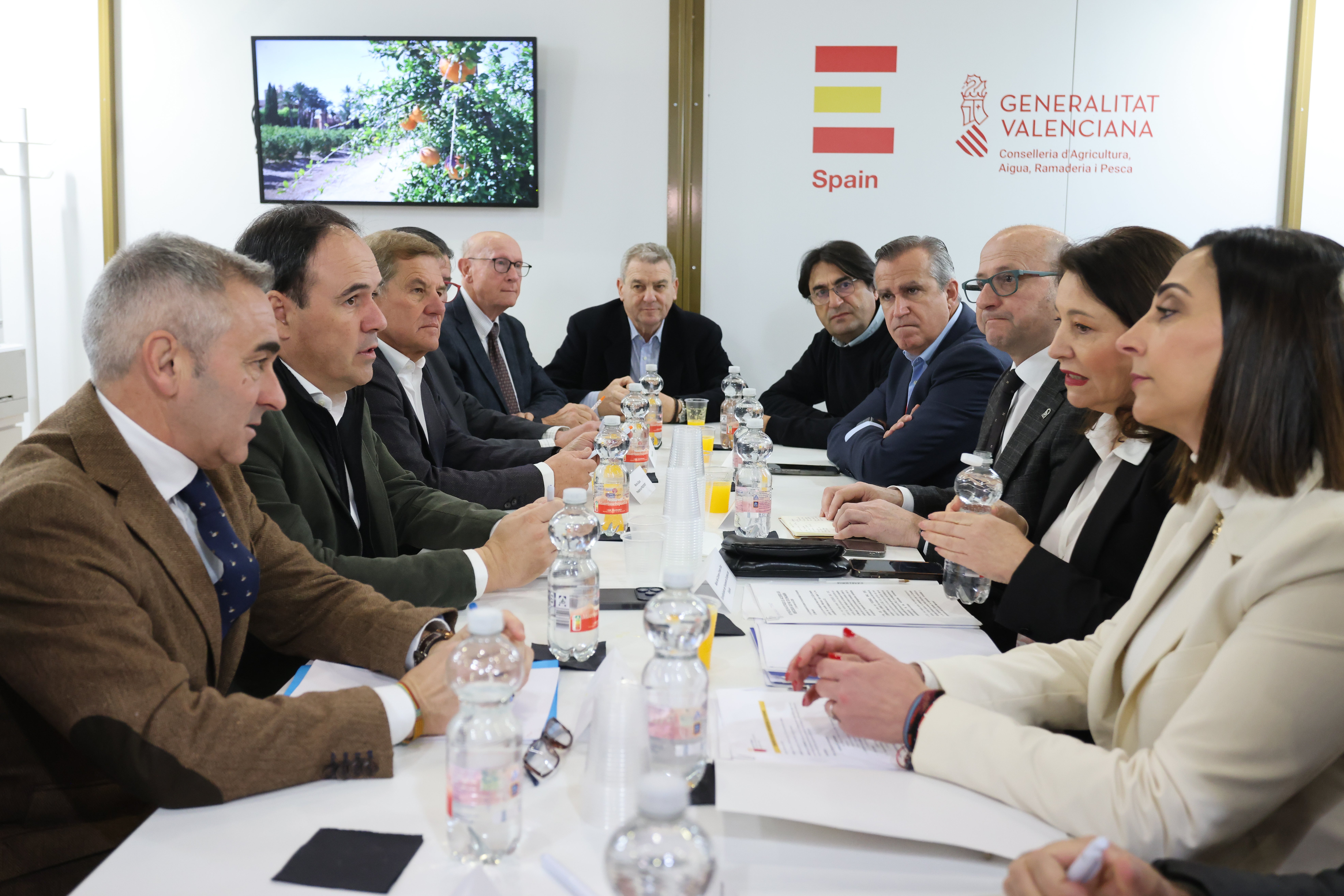 La Comunitat Valenciana plantea un "frente común" con Andalucía y Murcia por el sector agrario La Comunitat Valenciana plantea un "frente común" con Andalucía y Murcia por el sector agrario