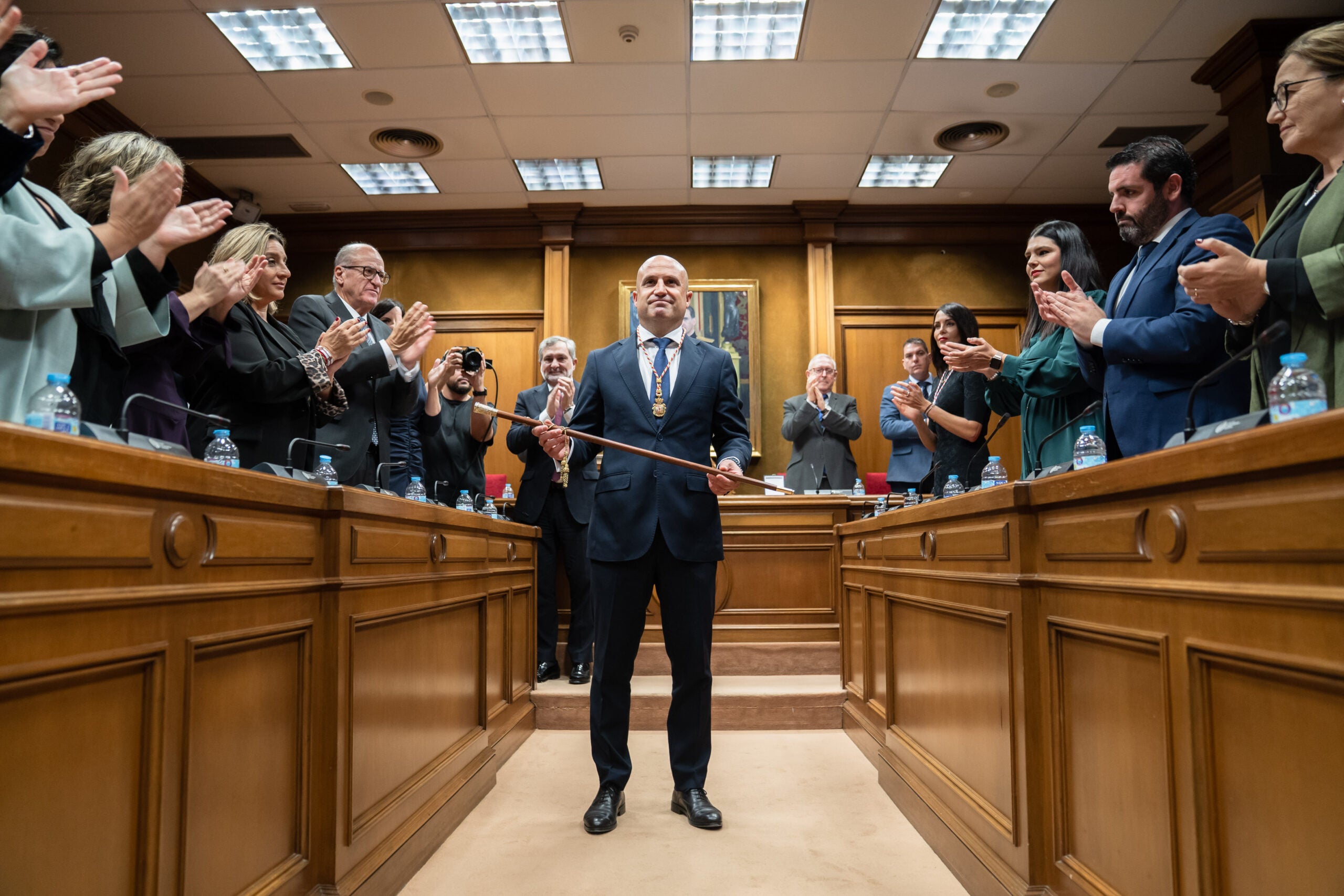 José Antonio García Alcaina anuncia su intención de seguir al frente de la Diputación si ganan las elecciones José Antonio García Alcaina anuncia su intención de seguir al frente de la Diputación si ganan las elecciones