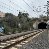 Adif reobra parcialment el túnel de Rubí pel pas de mercaderies Adif reobra parcialment el túnel de Rubí pel pas de mercaderies