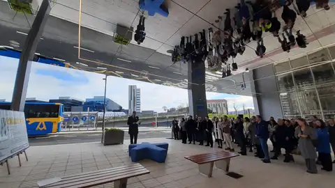 En servicio el nuevo acceso al HUCA En servicio el nuevo acceso al HUCA