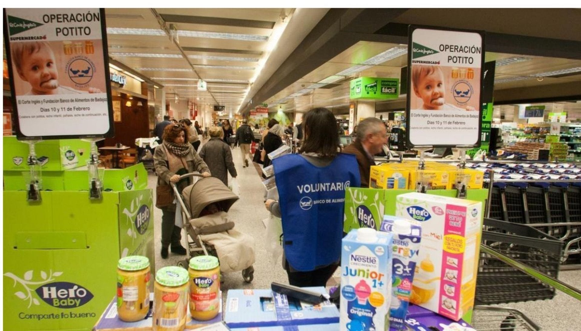 El Banco de Alimentos de Badajoz celebra este viernes y sábado una 'Operación Potito' en supermercados El Banco de Alimentos de Badajoz celebra este viernes y sábado una 'Operación Potito' en supermercados