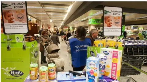 El Banco de Alimentos de Badajoz celebra este viernes y sábado una 'Operación Potito' en supermercados El Banco de Alimentos de Badajoz celebra este viernes y sábado una 'Operación Potito' en supermercados