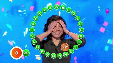 Rosa, gana el bote de Pasapalabra Rosa, gana el bote de Pasapalabra