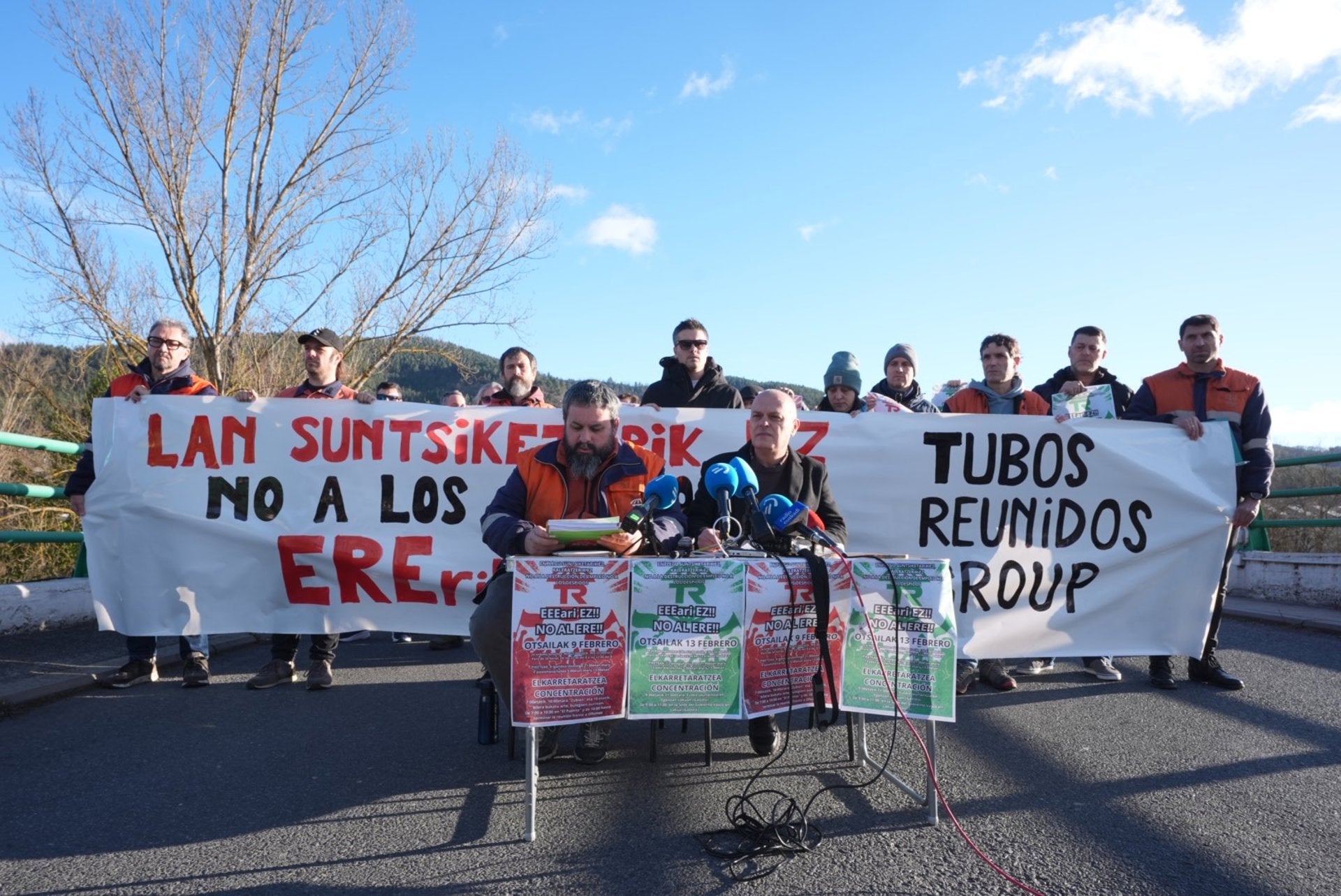 Comité de Tubos Reunidos Amurrio pide la retirada del ERE y activa "la lucha" Comité de Tubos Reunidos Amurrio pide la retirada del ERE y activa "la lucha"
