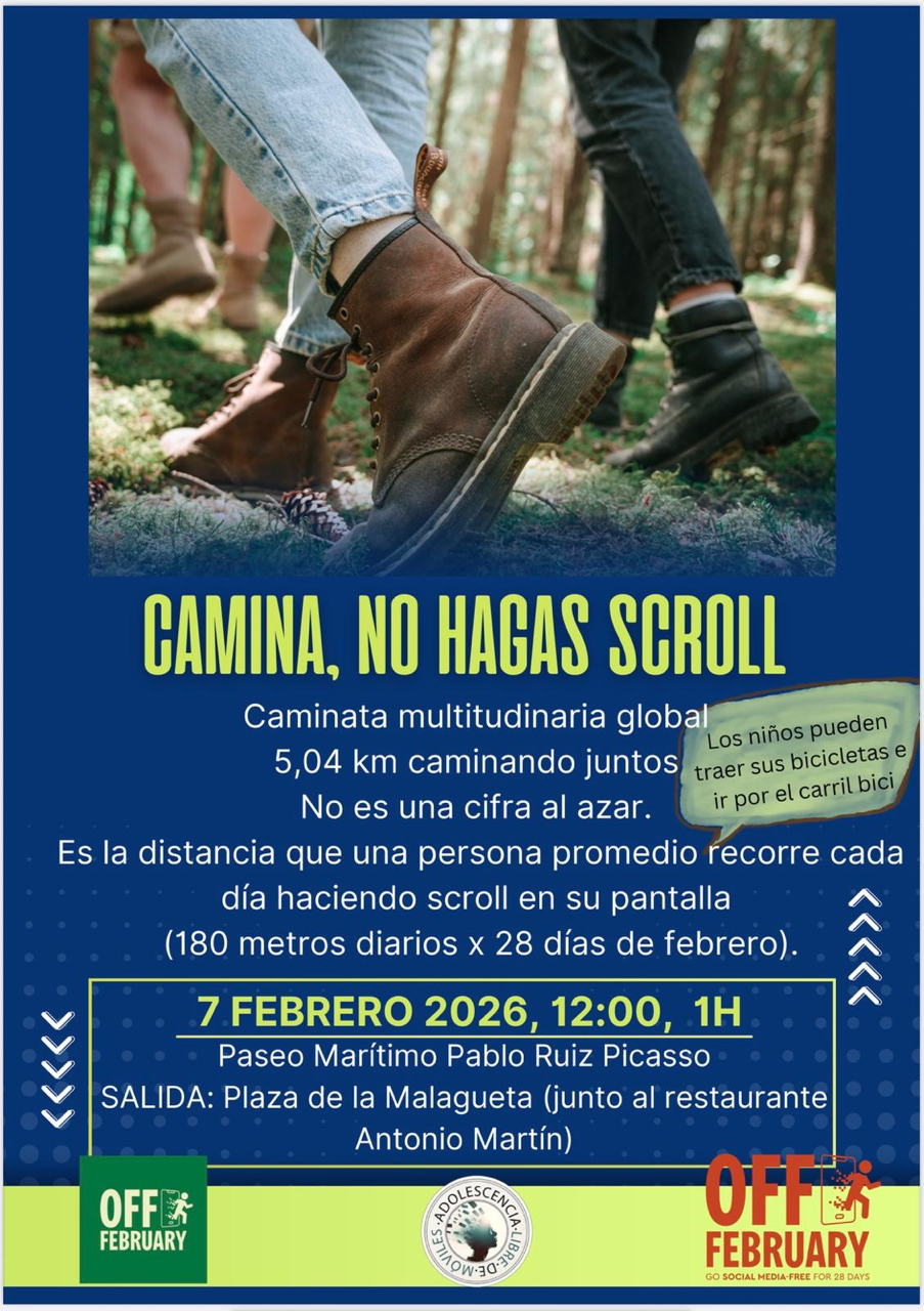 El movimiento "Más libros y menos pantallas" convoca una marcha este sábado a las 12horas El movimiento "Más libros y menos pantallas" convoca una marcha este sábado a las 12horas