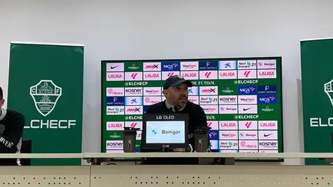 Eder Sarabia, en sala de prensa. Eder Sarabia, en sala de prensa.