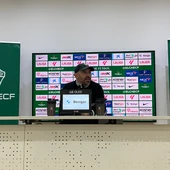 Eder Sarabia, en sala de prensa. Eder Sarabia, en sala de prensa.