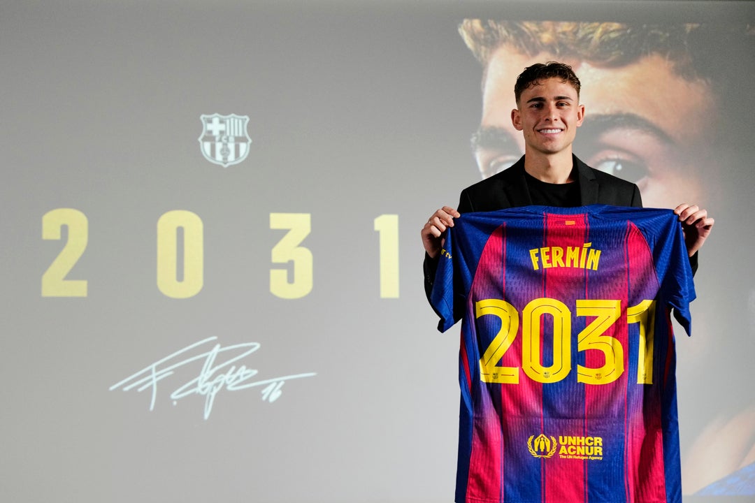 Fermín López: "Nunca dudé en quedarme en el Barça" Fermín López: "Nunca dudé en quedarme en el Barça"