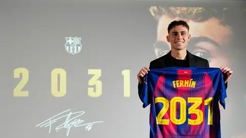 Fermín López: "Nunca dudé en quedarme en el Barça" Fermín López: "Nunca dudé en quedarme en el Barça"