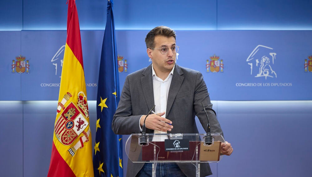Jorge Pueyo en el Congreso de los Diputados.
