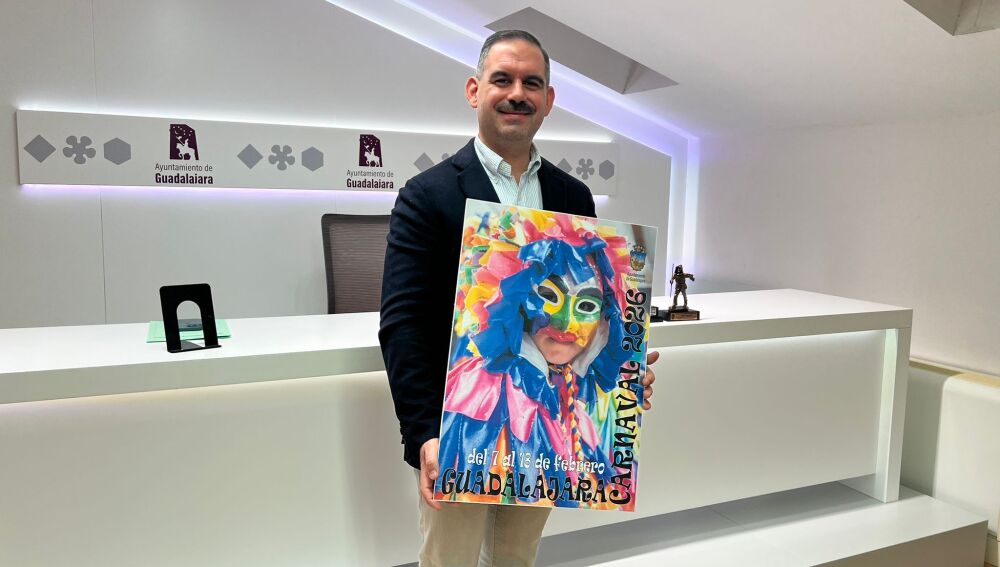 Santiago López Pomeda, concejal de Festejos de Guadalajara