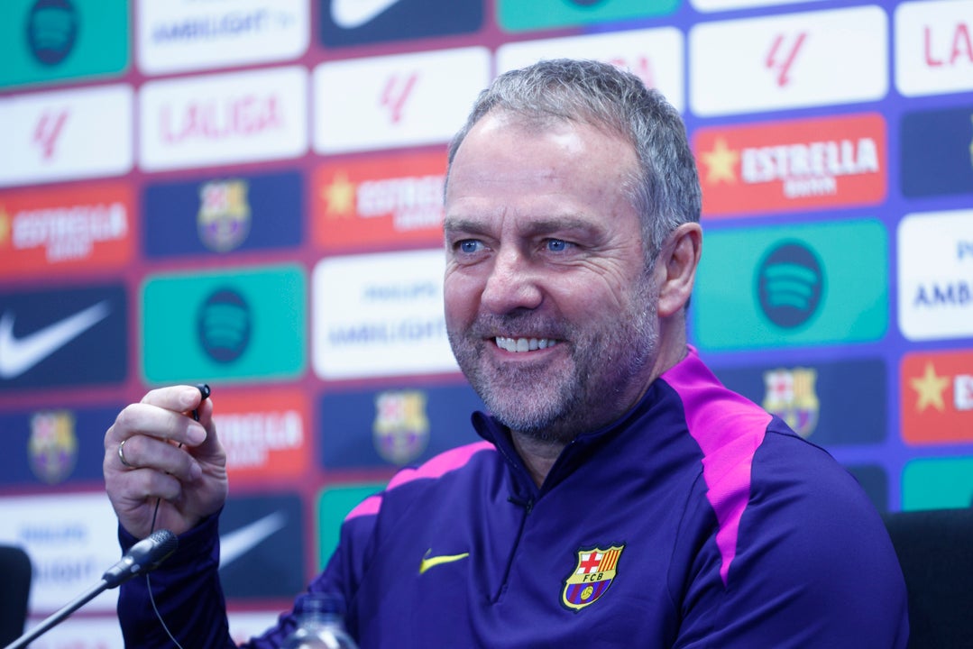 Flick: "Estoy muy contento con Deco, tenemos la misma filosofía" Flick: "Estoy muy contento con Deco, tenemos la misma filosofía"