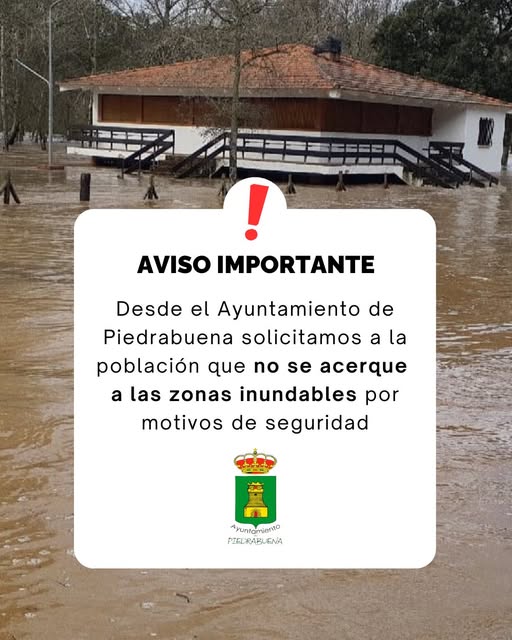 El alcalde de Piedrabuena teme que pueda desbordarse el río Bullaque El alcalde de Piedrabuena teme que pueda desbordarse el río Bullaque