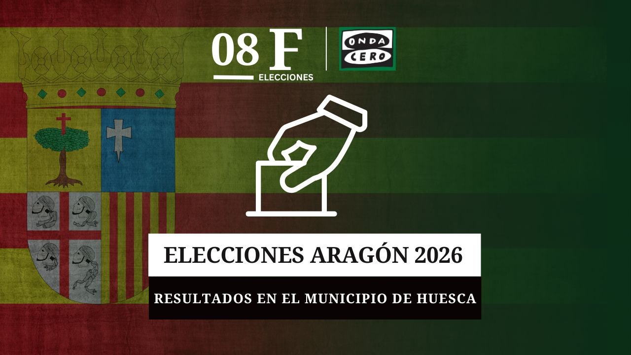 Resultados de las elecciones de Aragón 2026 en Huesca municipio Resultados de las elecciones de Aragón 2026 en Huesca municipio