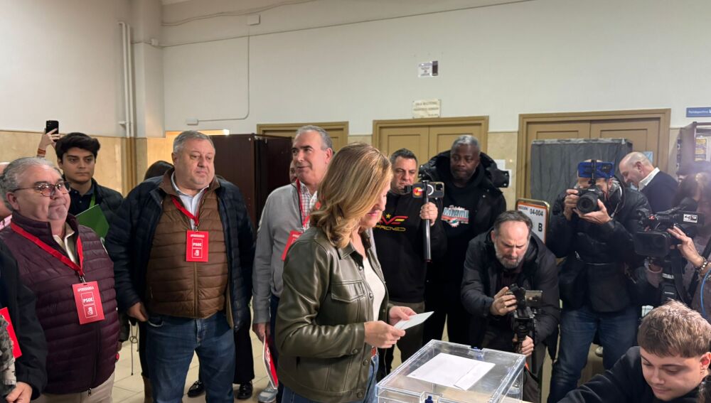 Pilar Alegria vota a las 10.30 en el IES Goya de Zaragoza