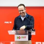 Acto en el que Héctor Díez ha anunciado que concurrirá a las primaras del PSOE para ser candidato a la Alcaldía de Elche.