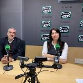 José Javier García y Carolina Román.