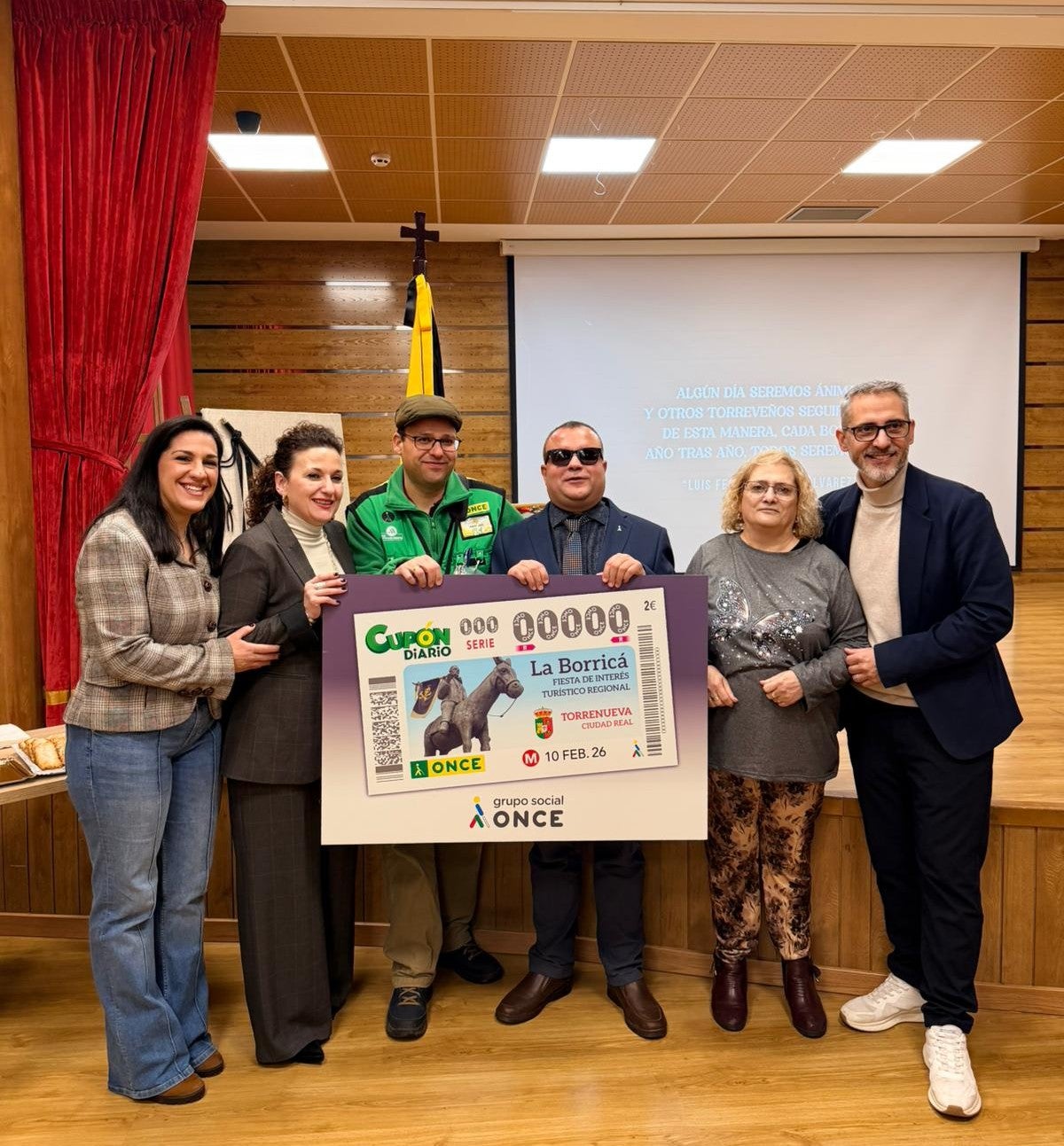 La Borricá protagonista del cupón de la ONCE La Borricá protagonista del cupón de la ONCE