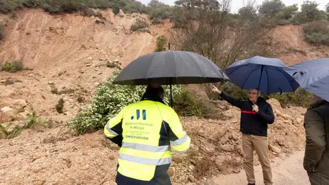 Salado anuncia una partida inicial de 15 millones para las primeras reparaciones de carreteras tras el temporal INversion