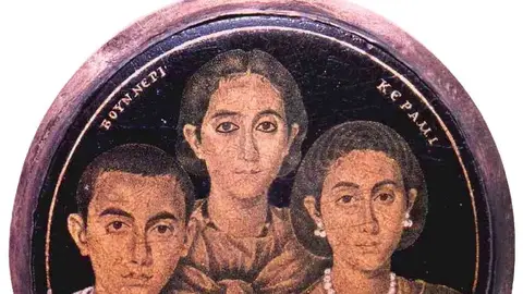 La Princesa Gala Placidia con sus hijos La Princesa Gala Placidia con sus hijos