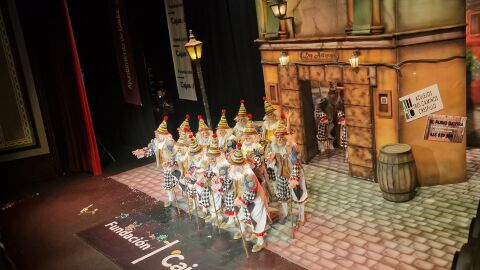 Chirigota 'Los antiguos'. Semifinales COAC 2026