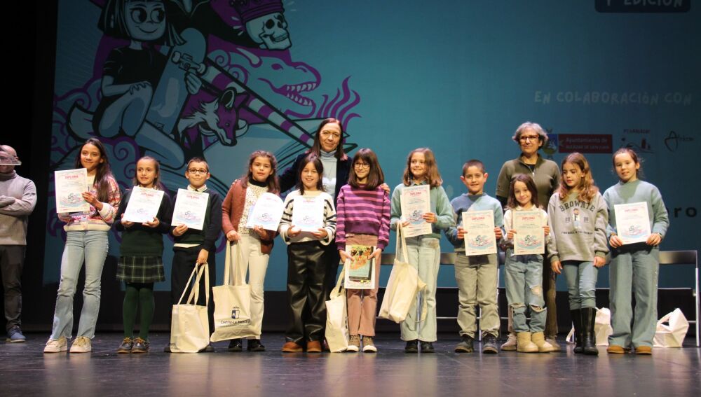 Imagen de los niños reconocidos en esta IV Edición