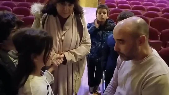 Julia Abengózar Brunner, recibe la noticia como ganadora Julia Abengózar Brunner, recibe la noticia como ganadora