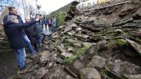 López Campos visitó la zona López Campos visitó la zona