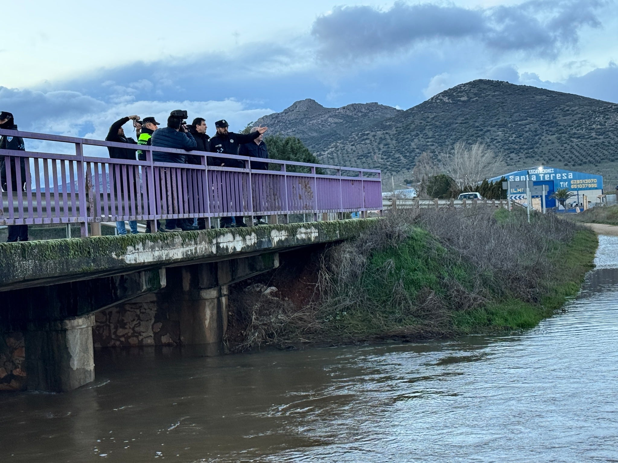 El alcalde de Malagón reclama ayuda urgente tras los daños provocados por las lluvias El alcalde de Malagón reclama ayuda urgente tras los daños provocados por las lluvias