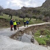 Daños carretera Quéntar