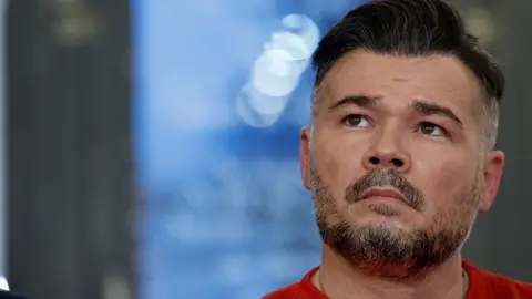 El portavoz de ERC en el Congreso, Gabriel Rufián El portavoz de ERC en el Congreso, Gabriel Rufián/ EFE/Biel Aliño