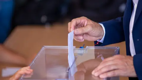 Imagen de archivo de unas elecciones en España. Imagen de archivo de unas elecciones en España.