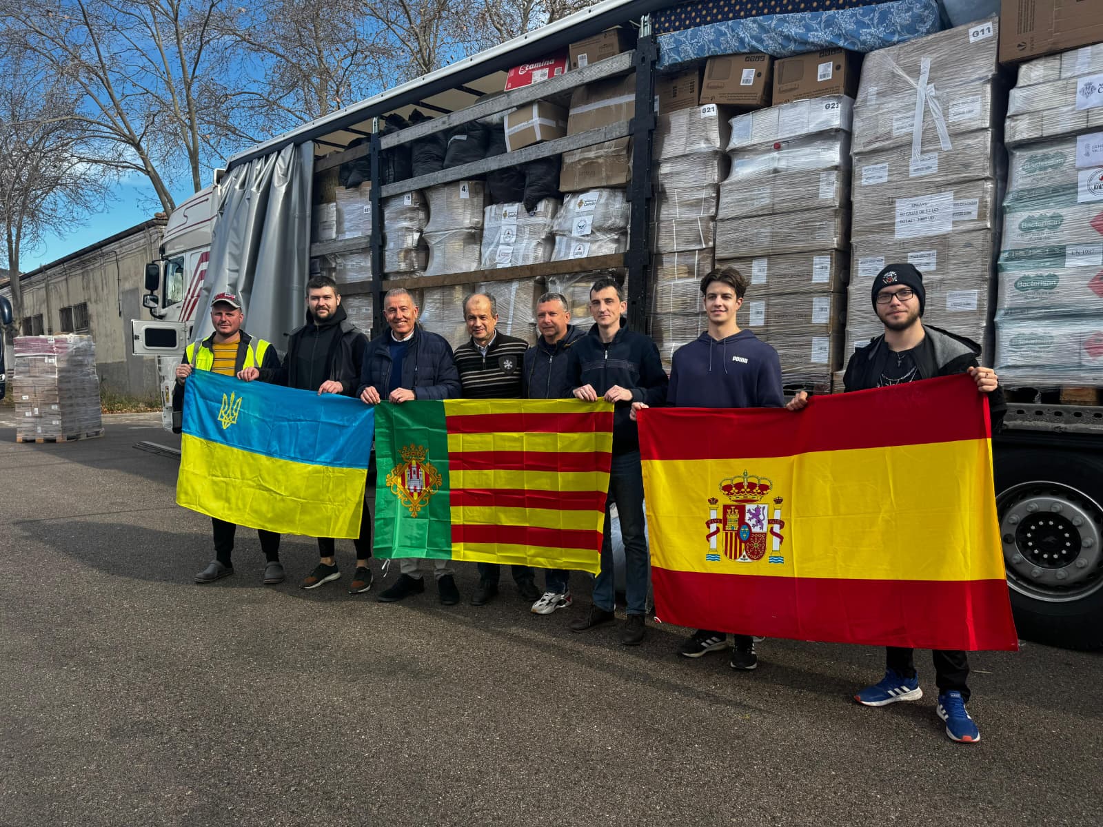 Castellón envía un cargamento de 20 toneladas de material sanitario destinado a reforzar la atención médica en Ucrania Castellón envía un cargamento de 20 toneladas de material sanitario destinado a reforzar la atención médica en Ucrania