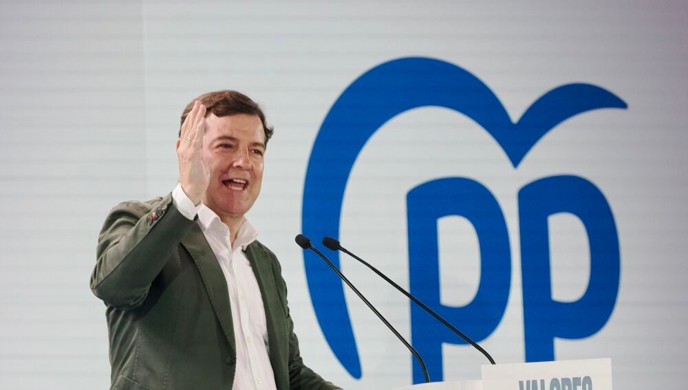 Alfonso Fernández Mañueco, durante un acto del PP.