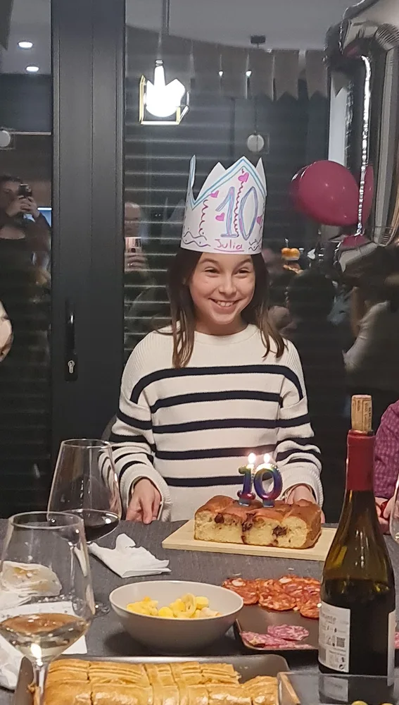 La joven alcazareña celebraba recientemente su 10º cumpleaños en familia La joven alcazareña celebraba recientemente su 10º cumpleaños en familia