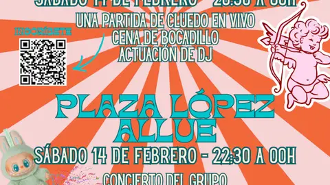 Música y una partida de “Cluedo” para los jóvenes oscenses en Carnaval Música y una partida de “Cluedo” para los jóvenes oscenses en Carnaval