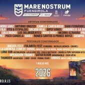 Aitana, Alejandro Sanz, Sting, Lola Índigo y El Último de la Fila lideran el espectacular cartel de Marenostrum Fuengirola 2026