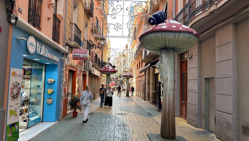 La calle San Francisco de Alicante La calle San Francisco de Alicante