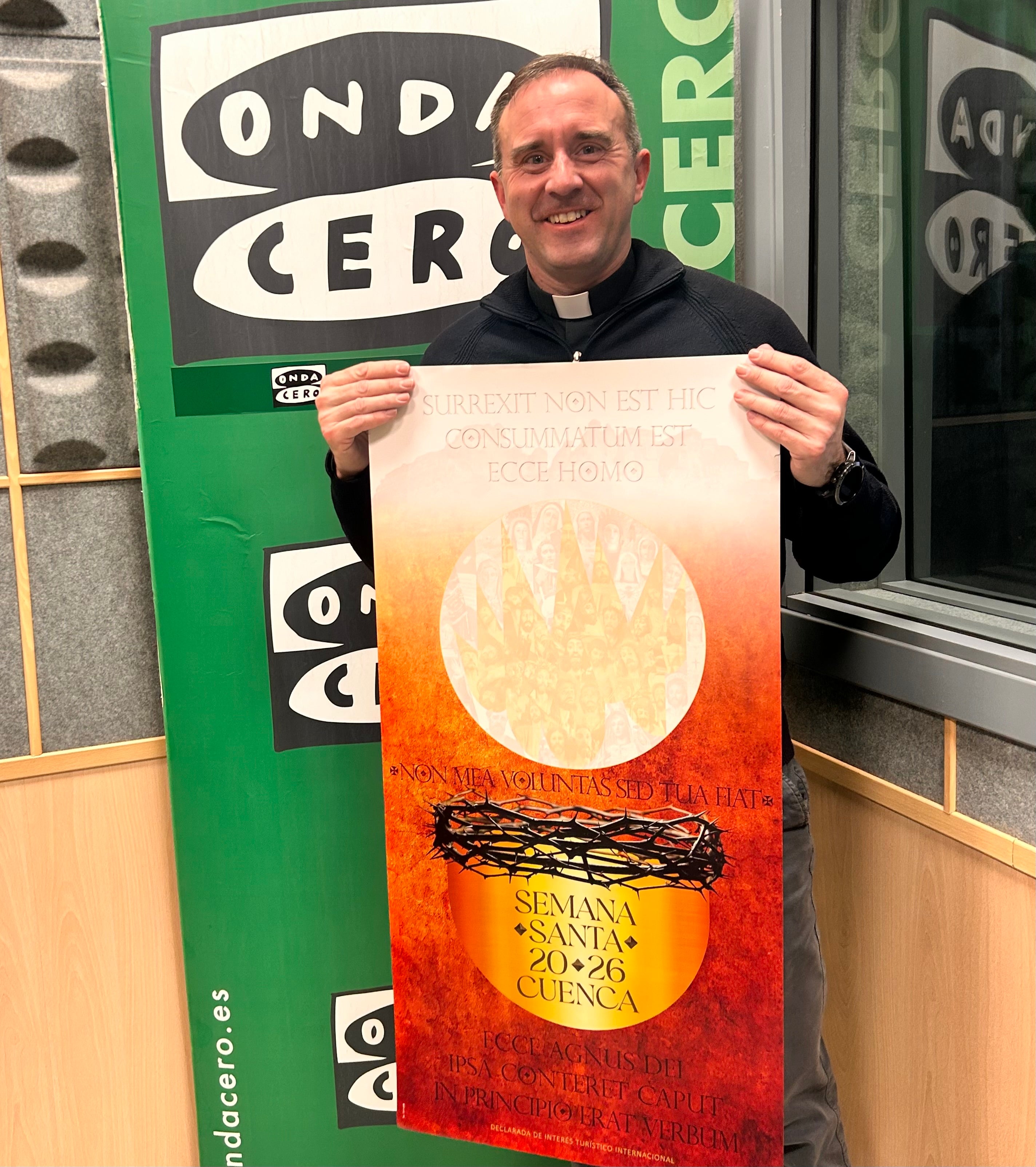El simbolismo del cartel de la Semana Santa de Cuenca 2026, con su autor Pedro José Ruiz El simbolismo del cartel de la Semana Santa de Cuenca 2026, con su autor Pedro José Ruiz