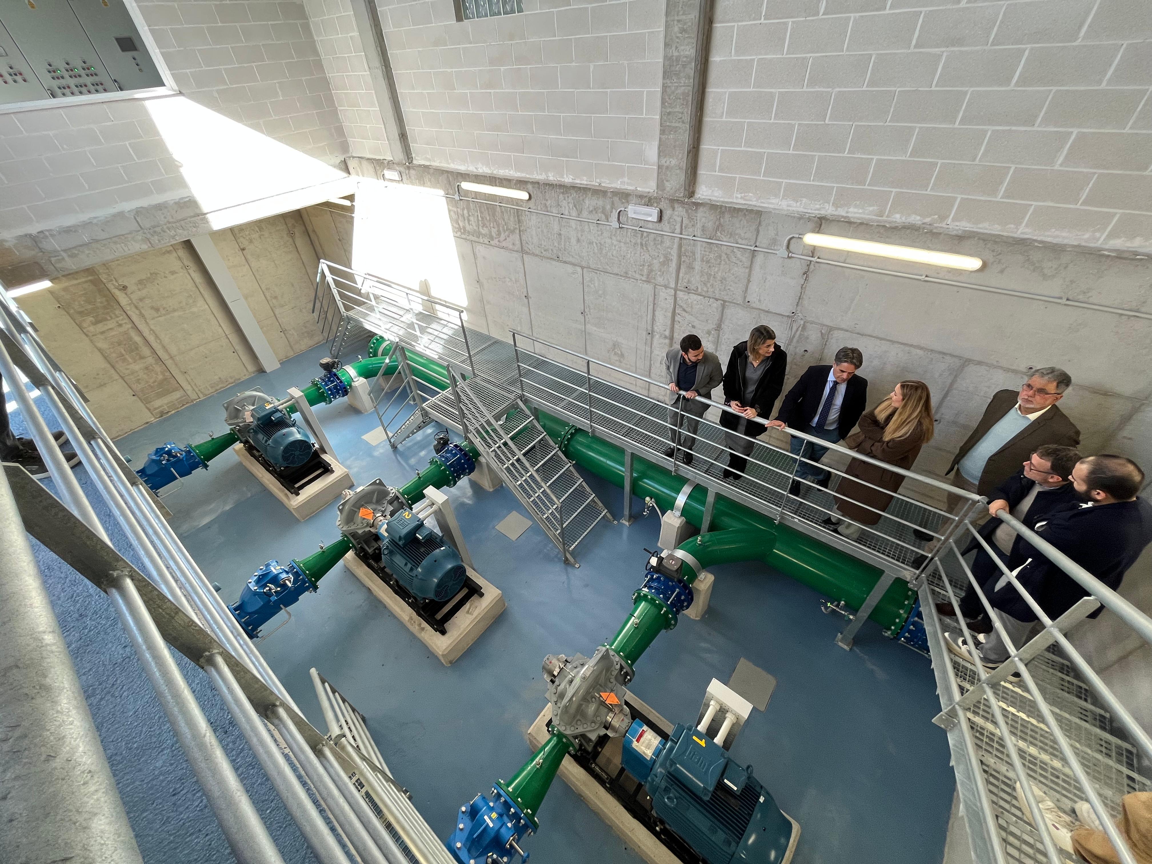 Canales del Taibilla refuerza el abastecimiento de agua en Crevillent con la llegada de agua desalada Canales del Taibilla refuerza el abastecimiento de agua en Crevillent con la llegada de agua desalada