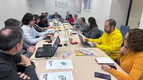 Reunión de la Conselleria de Educación con los sindicatos educativos de la Comunitat Valenciana Reunión de la Conselleria de Educación con los sindicatos educativos de la Comunitat Valenciana