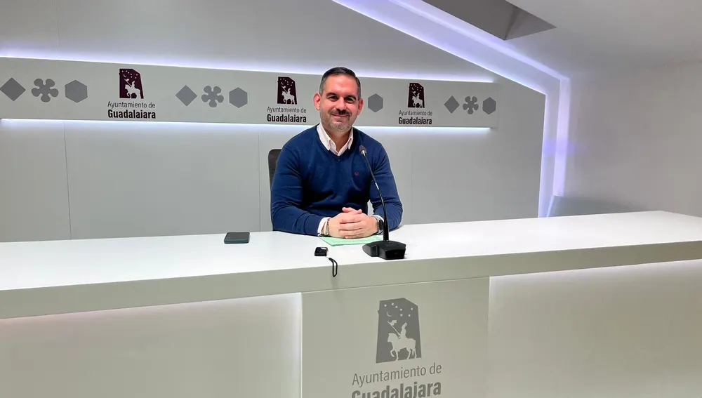 Santiago López Pomeda, concejal de Transportes de Guadalajara Santiago López Pomeda, concejal de Transportes de Guadalajara