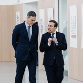 Pedro Sánchez y José Manuel Albares en una foto de archivo Pedro Sánchez y José Manuel Albares en una foto de archivo