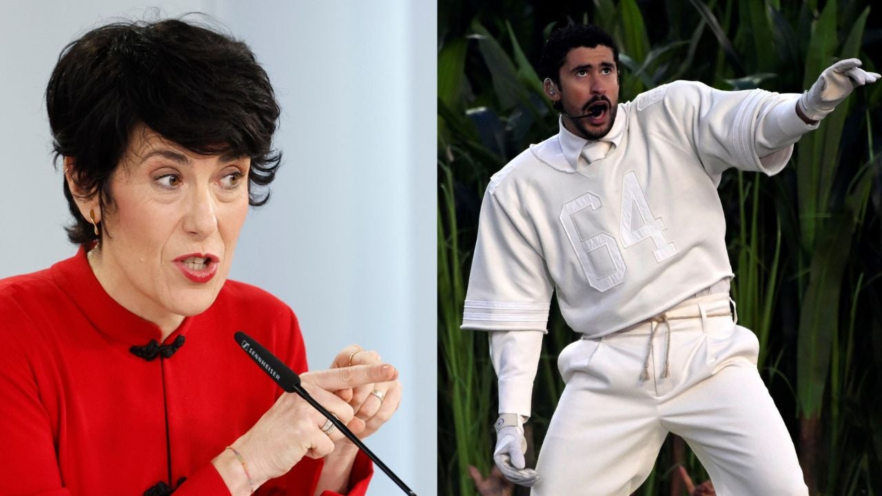 Elma Saiz recomienda a los españoles ver la actuación de Bad Bunny en la Super Bowl: "Un apunte cultural" Elma Saiz recomienda a los españoles ver la actuación de Bad Bunny en la Super Bowl: "Un apunte cultural"