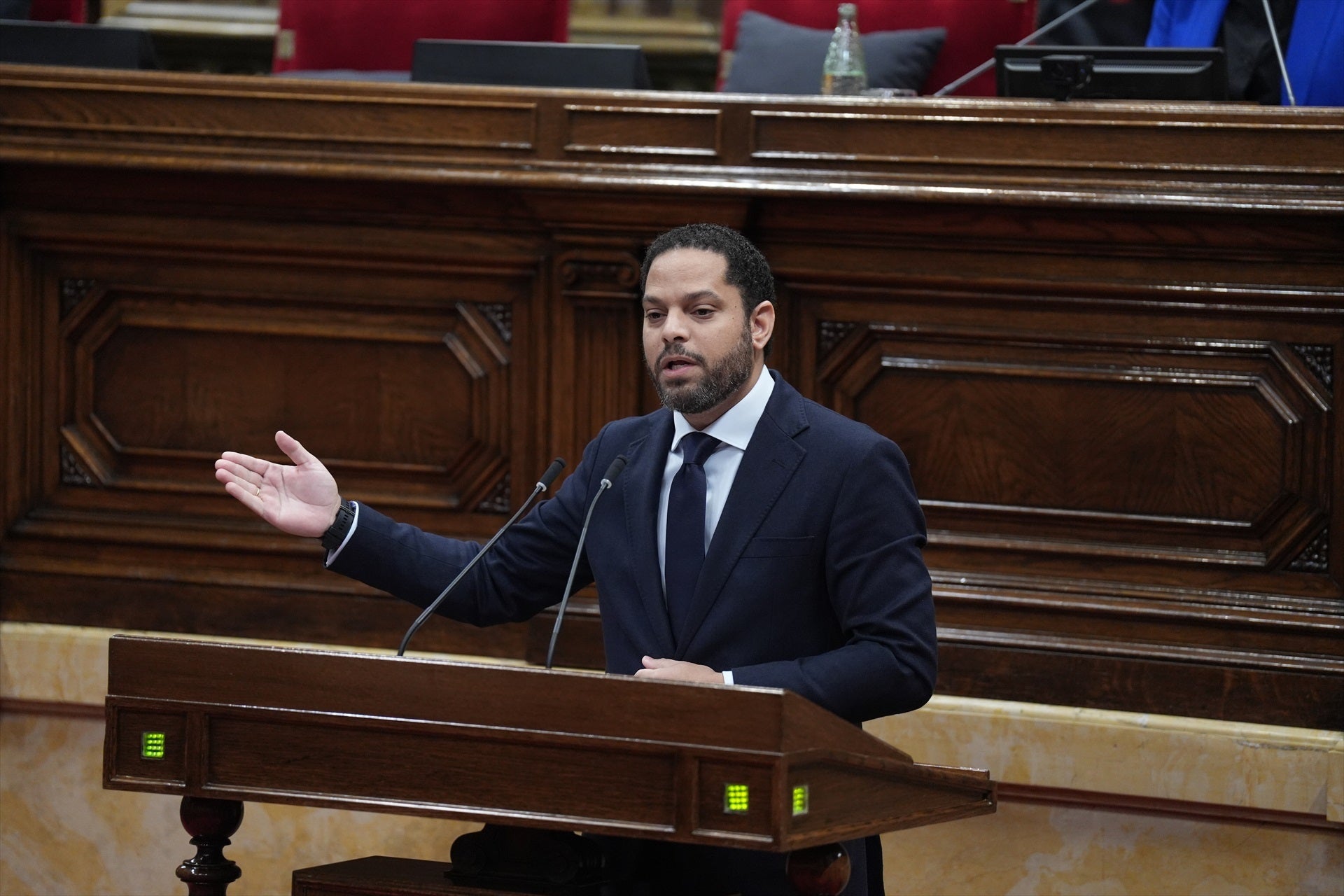 El secretario general de Vox, Ignacio Garriga en una foto de archivo El secretario general de Vox, Ignacio Garriga en una foto de archivo