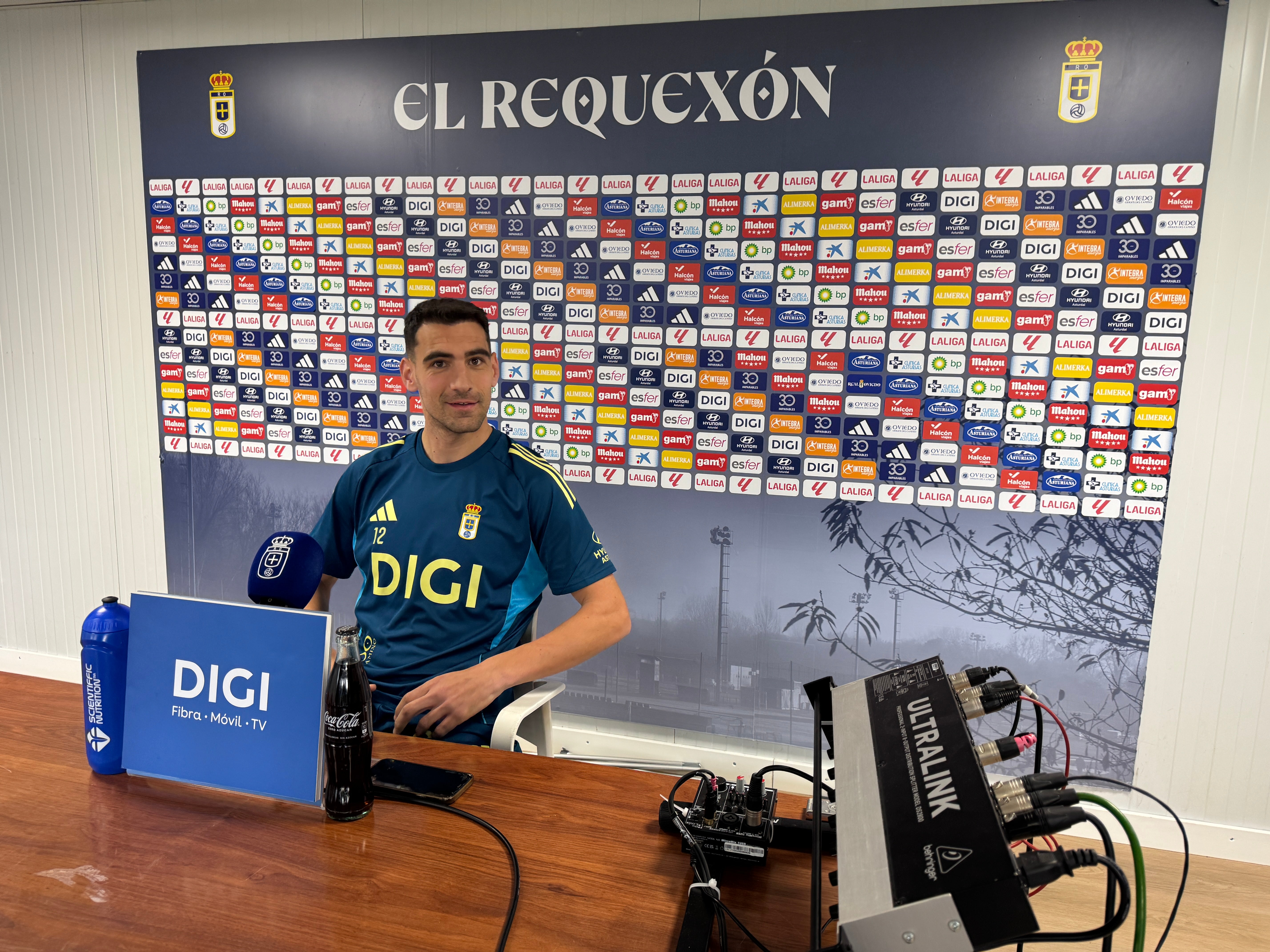 Dani Calvo: “El club tiene que ir hasta el final” Dani Calvo: “El club tiene que ir hasta el final”