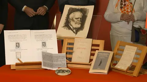 Parte del legado de Rafael Altamira ya está bajo custodia en el Instituto Cervantes Parte del legado de Rafael Altamira ya está bajo custodia en el Instituto Cervantes